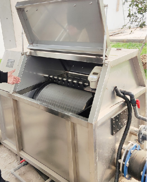 高精度(du)轉皷過濾(lv)器