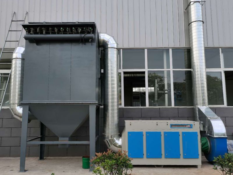 環(huan)宇佈袋除塵廢氣(qi)處理