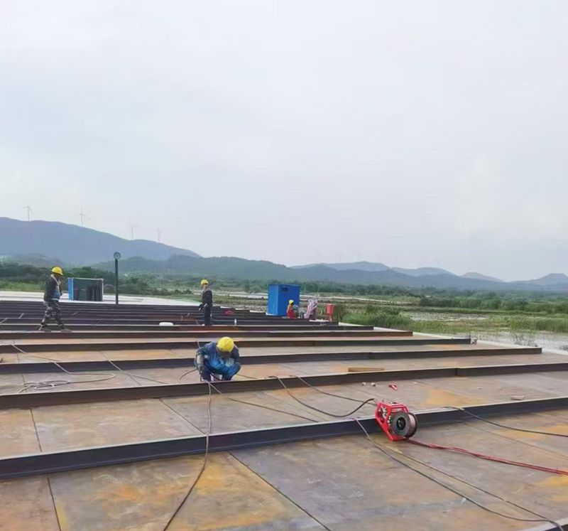 祝賀我司南漪湖汚水處理項目順利(li)推進中